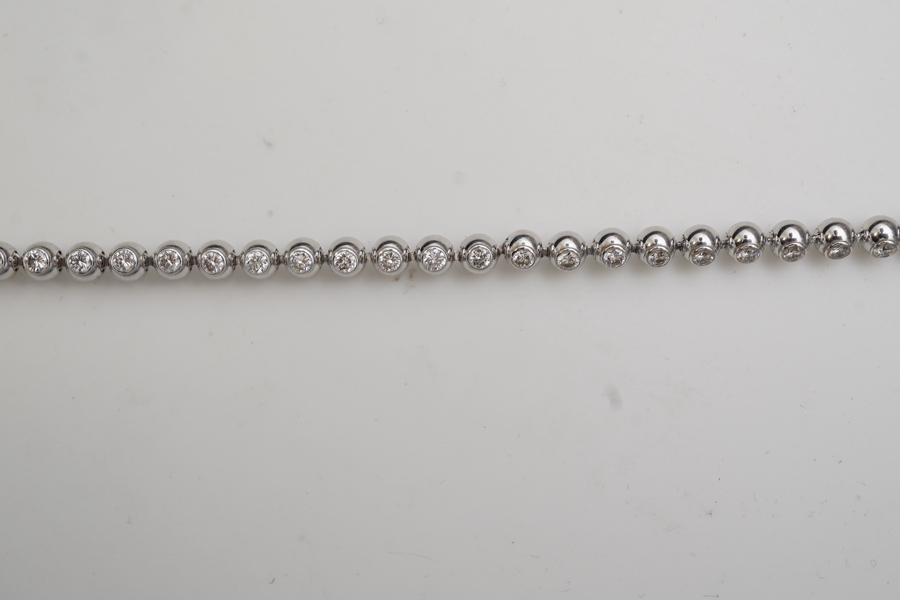 Cartier, a diamond necklace, 'Perles de Diamants', circa 2000